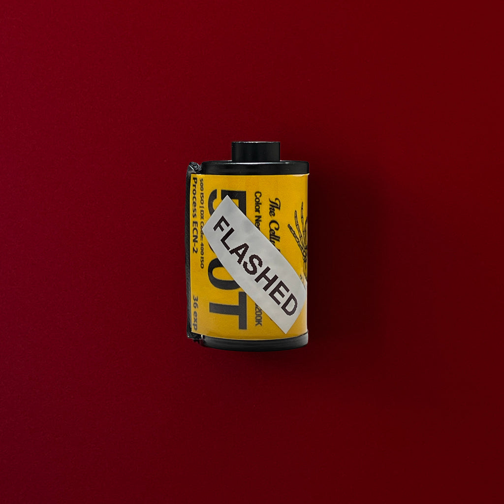 FLASHED Vision 3 500T | Color Motion Picture Film